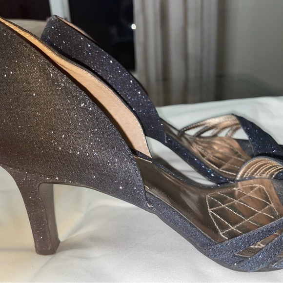 Alfani Women’s Dress Shoes - Blue Sparkle. Size 8.5 Beautiful!! - Picture 3 of 6